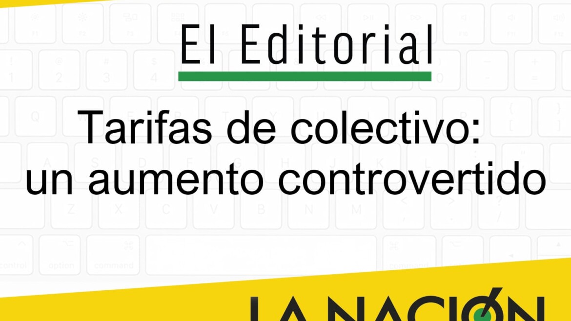 Tarifas de colectivo: un aumento controvertido