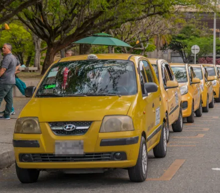 Servicio de taxi en Medellín